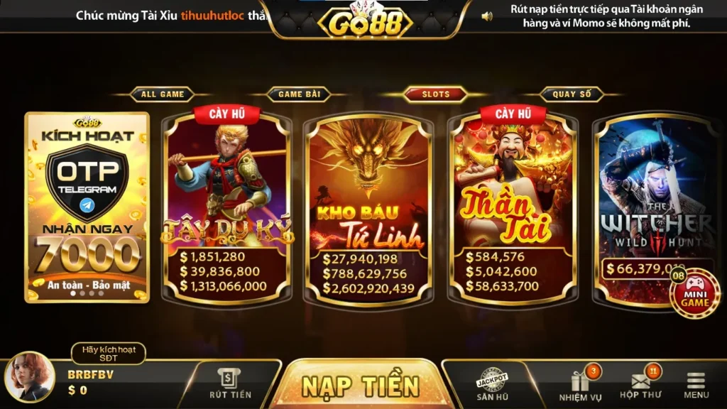 Go88 – Cổng game nổ hũ uy tín hàng đầu tại Châu Á