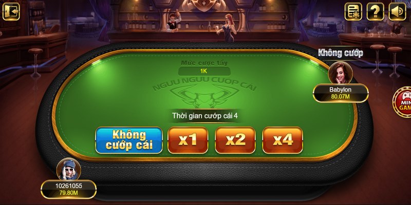 Biết dừng cược hợp lý rất quan trọng với game ngưu ngưu cướp cái