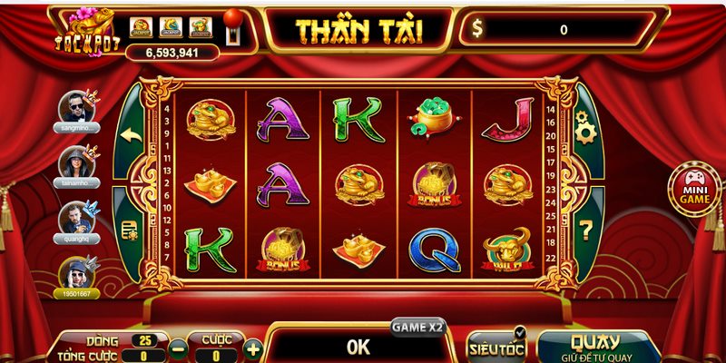 Thần Tài Đến là một trò chơi quay hũ thú vị mà bạn nên thử trải nghiệm tại 68 Game Bài